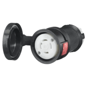 Conector Hembra con Bloqueo de Media Vuelta / 30 A 480 V CA / 3 Polos Trifásico / NEMA L16-30R / Terminal de Tornillo