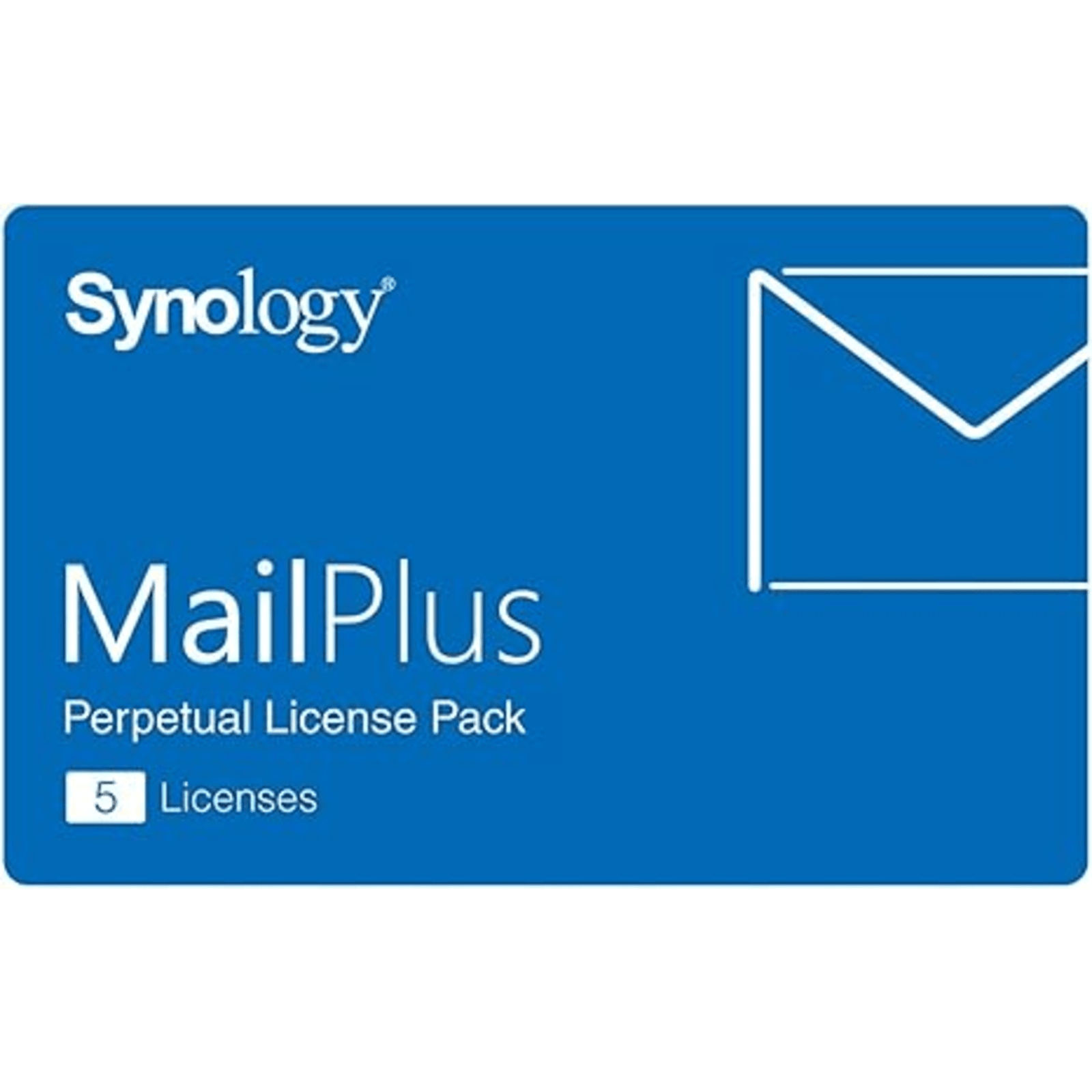 Paquete de Licencias Synology MailPlus | 5 Cuentas de Correo Electrónico Activas | Licencias Permanentes | Compatible con