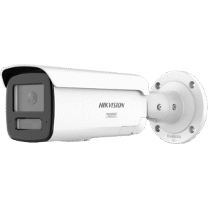 [Dual Light + ColorVu 3.0 + HikAI] Bala IP 4 Megapixel / Lente 4 mm / 60 mts IR + Luz Blanca / Exterior IP67 / Estrobo Azul