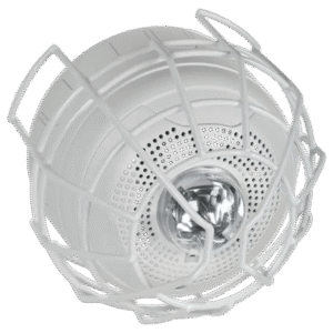 Protector De Rejilla Anti Vandalismo Y Golpes Accidentales, Color Blanco, Para Sirenas/Estrobos/Bocinas System Sensor