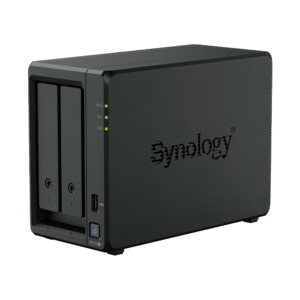 NAS Synology DiskStation DS725+ | 2 Bahías | Expandible hasta 7 Unidades | 2 Ranuras M.2 NVMe | Puerto 2.5GbE | Rendimiento