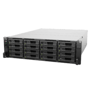 Servidor de Almacenamiento RackStation RS2825RP+ | 16 Bahías | 3U | Hasta 560 TB | Rendimiento 3,519/1,790 MB/s | Fuentes de