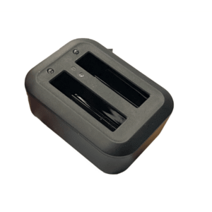 Base de Carga Dual para Baterías de Bodycam| Compatible con XMRX5V2| Diseño Compacto | Carga Rápida Dual | Indicadores de