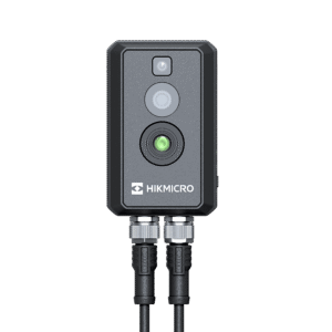 Cámara Térmica Cubo IP / 256×192 / Rango dual -20°C a 550°C / Precisión ±2°C / Lente 2.1mm F1.0 / Punto, línea, área / PoE