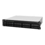 Servidor de Almacenamiento en Red Synology RackStation RS1221RP+ | 8 Bahías | Expandible a 12 Bahías | CPU AMD Ryzen V1500B
