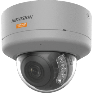 Domo IP 8 Megapixel / Lente Mot. 2.7 a 13.5 mm / Polimero Anticorrosivo (Ideal para Zonas Costeras o Alta Salinidad)