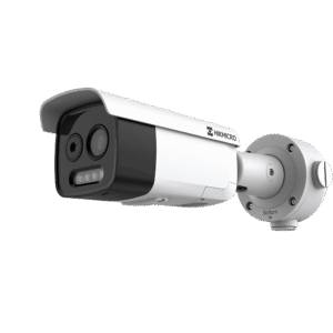 HIKMICRO Cámara Bala IP Térmica y Óptica Dual / Análisis de Video (VCA 3.0) para Protección Perimetral / Detección de