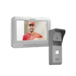 Kit de Videoportero Analógico con Pantalla LCD a Color de 7 / Frente de Calle para Exterior IP65 / Salida de Relevador