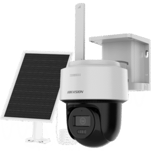 Kit Solar IP All in One / AOV / PT IP 4 Megapixel / Lente 2.8 mm / Panel Solar + Batería de Respaldo de Litio (9000 mAh)
