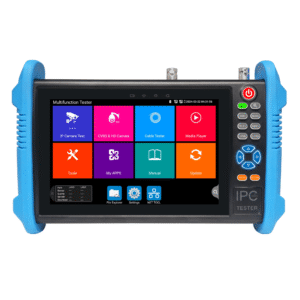 Tester de Video Profesional | Pantalla 7| Prueba IP/HD/Analógicas | TVI/CVI/AHD/CVBS | IP ONVIF | 4K/8K | H.264/H.265 | HDMI