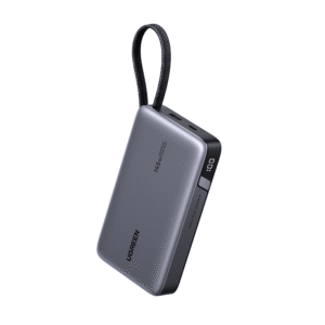 Power Bank 20000mAh con Cable Integrado / Carga Rápida 100W / USB-C PD 3.0 / 4 Celdas Li-ion / 72Wh / Carga Múltiple 145W