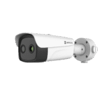 (Hikmicro) Bala IP Dual / Térmica 9.7 mm (384 X 288 ) / Óptico 4 mm (4 Megapixel) / 40 mts IR / IP66 / PoE / Termométrica