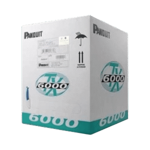 Bobina de Cable UTP 305 Metros (1000 Pies) de Cobre, TX6000? PanNet, Reelex, Amarillo, Categoría 6 Mejorado (23 AWG), PVC