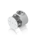 Camera Compact Junction Box ? Caja de Conexiones Antimanipulación para Cámaras Compactas Dome y Turret Color Blanco