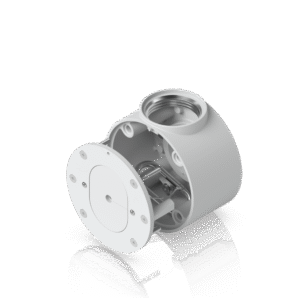 Camera Compact Junction Box ? Caja de Conexiones Antimanipulación para Cámaras Compactas Dome y Turret Color Blanco
