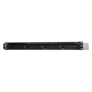 NAS RackStation RS422+ | 4 Bahías | 1U | AMD Ryzen R1600 | 2 GB DDR4 ECC | 570 MB/s Lectura | 530 MB/s Escritura | Puertos