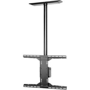 Soporte de techo universal para Pantallas de 32 a 90 / Capacidad de Carga 68.2 kg / Patrón de Montaje hasta 600 x 400 mm