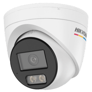 [Dual Light + ColorVu] Turret IP 4 Megapixel / Lente 2.8 mm / 30 mts IR + 30 mts Luz Blanca / Micrófono Integrado / ACUSENSE