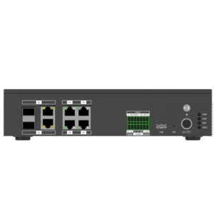 Terminal Server para Tráfico Inteligente / 8 Canales Hasta 20MP / 8TB HDD / 4 Puertos Ethernet 100M + 2 Puertos Gigabit