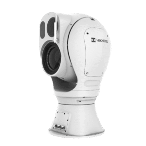 Mini Punta de Poste IP Dual / Térmica 25 mm (384 X 288) + Óptico 32X (4 Megapixel) / 800 mts IR / IP66 / Detección de