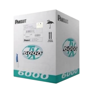 Bobina de Cable UTP 305 m. de Cobre, TX6000? PanNet, Reelex, Blanco, Categoría 6 Mejorado (23 AWG), PVC (CMR, Riser), de 4