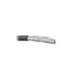 Cable con Blindaje de Cinta de Poliéster Aluminizado y 40% de Malla de Aluminio 95%, Aislante de Polietileno Espumado
