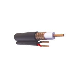 Bobina de 305 Metros (1000 Pies) de Cable RG59 Siamés, Malla de Cobre y Aluminio, CCA, Hecho en México, Optimizado para HD