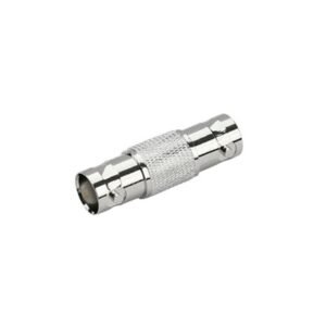 Adaptador Tipo Barril para 75 Ohm, de Conector BNC Hembra a BNC Hembra, Níquel/ Oro/ Teflón. (TT-RG-09)