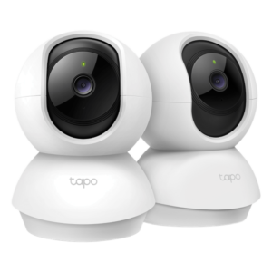 Cámara de Seguridad Wi-Fi Pan/Tilt, 2K Definition, Visión Nocturna 30 pies, 360° Horizontal, 114° Vertical, Detección de Movimiento, Audio Bidireccional, Alarma Sonora/Lumínica, MicroSD 256GB, Modo Privacidad