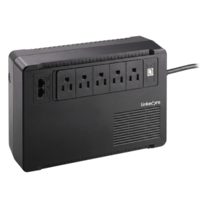 UPS de 750 VA/375 W, Topología Standby, Entrada 120 Vca NEMA 5-15P, de Escritorio, Con 8 Tomas NEMA 5-15R (LPEVO800)