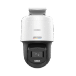 Domo PT IP 4 Megapixel / Lente 4 mm / Luz Blanca 30 mts / dWDR / PoE / IP66 / Micrófono y Bocina Interconstruido / Micro SD