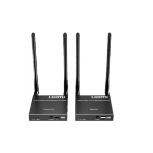 Extensor Inalámbrico HDMI| Con KVM | 4K@60Hz 4096×2160 | Tecnología ipcolor | Banda 5G 5.18-5.24 GHz | Distancia 50 m |