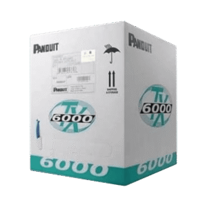 Bobina de Cable UTP 305 Metros (1000 Pies) de Cobre, TX6000? PanNet, Reelex, Rojo, Categoría 6 Mejorado (23 AWG), PVC (CMR
