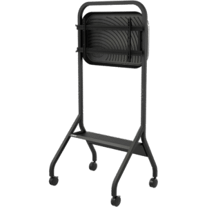 Carro Móvil para Pantalla Plana / 43 a 75+ Displays / Altura Ajustable 49.8-65.8 (126.5-167.1 cm) / Capacidad 150 lb (68 kg)