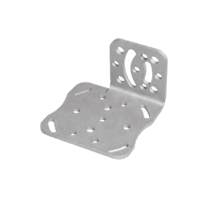 Placa de Montaje / Acero Inoxidable 4 mm / Ajuste Angular / Para Cámaras MV440-MV500 / 80x80x60 mm (3.15×3.15×2.36 in)