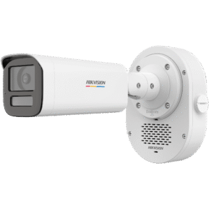 [SoundMax] Cámara Bullet TurboHD 2 Megapixel / ColorVu / Audio Bidireccional / Sirena Integrada / Luz Dual 60m IR + 60m Luz