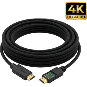 Cable HDMI Activo 4K a 60Hz | HDR, Triple Blindaje, K-Lock | CA-HM (20 mts / 66 ft)