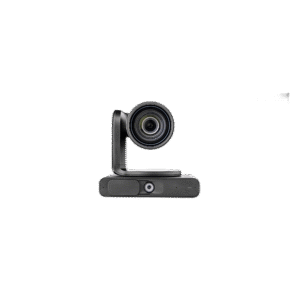 Cámara PTZ 4K Dual | Microsoft Teams Certified | 12x Zoom Óptico + Lente Panorámico 119° | Triple Micrófono Array | AI