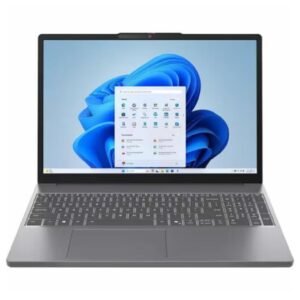 Laptop Lenovo IdeaPad Slim 3 15IRH10 de 15.3 pulgadas en color Luna Gray con Windows 11 en pantalla