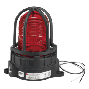 Luz de advertencia LED para ubicaciones peligrosas / Montaje en superficie / 120/240Vca / IP66 / Rojo / 0.21/0.13A