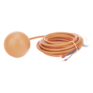 Interruptor de Nivel Tipo Flotador / Cable 5 m (16.4 ft) / Control de Nivel de Agua / Contacto Eléctrico por Flotación / Resistente a la Corrosión