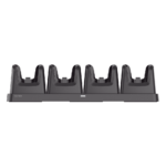 Base de Carga 4 Bahías / Tecnología 2-Pin / Indicador LED / 460x130x112.2 mm (18.1x5.1x4.4 in) / Certificaciones CE, FCC, RoHS