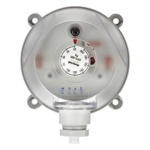 Interruptor de Presión Diferencial / Rango Ajustable 20 a 200 Pa / Montaje en Ducto / IP54 / SPST 1.5 A a 250 VAC