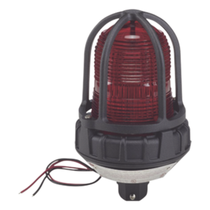 Luz Estroboscópica para Ubicaciones Peligrosas / 80 Flashes/minuto / Montaje en Tubería NPT 3/4" o Superficie / 240 VCA / Color Rojo