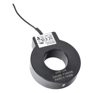 Transductor de Corriente de Núcleo Sólido / 400 A / Salida 0.333 V / Diámetro 1.25 in / Cable 6 ft (1.8 m) / UL