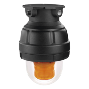 Luz LED estroboscópica a prueba de explosión / Ámbar / 850 cd efectivos / Clase I Div.1 Grupos C-D / IP66 IP69K / 24VCD 120-240VCA