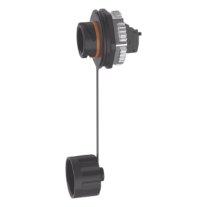 Conector Jack RJ45 Industrial / Blindado Cat6A / IP67 / Tapa Protectora / 24 AWG / Sin Herramienta de Perforación