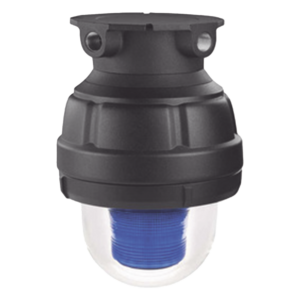 Luz LED a prueba de explosión / Clase I Div. 1 Grupos C-D / Clase II Div. 1 Grupos E-G / 24 VCD / Azul / -55 °C a 65 °C