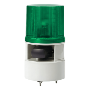 Luz de Advertencia LED / Sirena 105 dB / 5 Tonos / 4 Modos Destello / 12-24 VCD / Verde