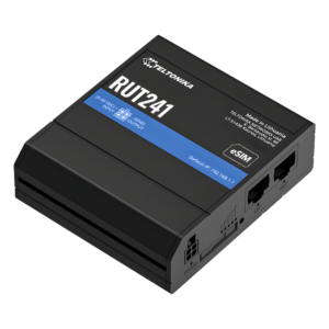 Router Celular Industrial / 4G LTE Cat 4 / eSIM / 2x Ethernet 10/100 Mbps / WiFi 802.11b/g/n / WAN Failover / -40°C a 75°C (-40°F a 167°F)